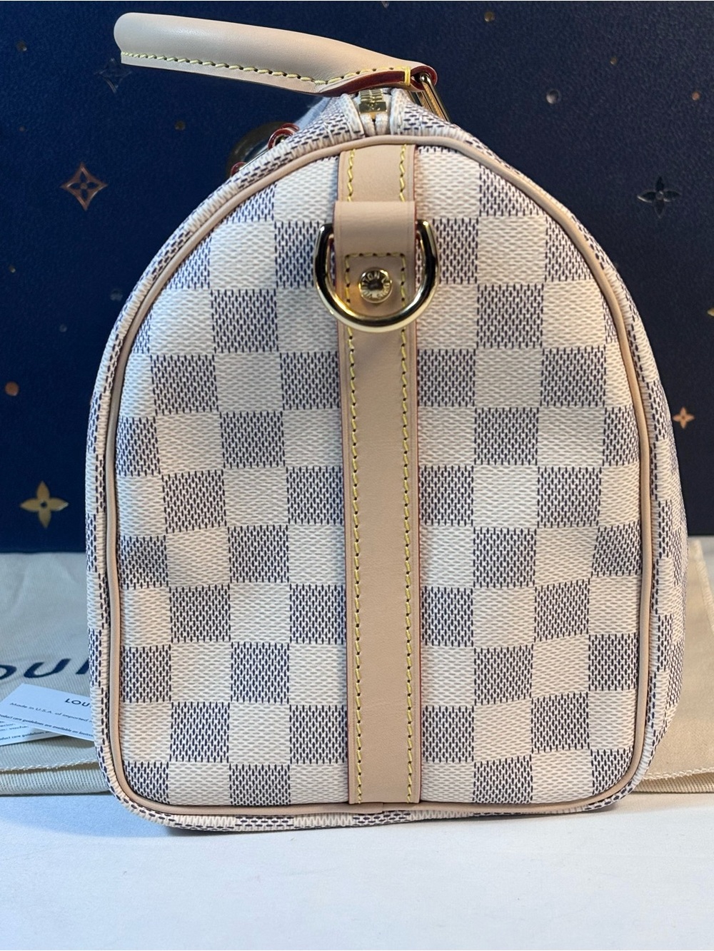 Louis Vuitton Speedy Bandouliere 25 Azur - Picture 4 of 16